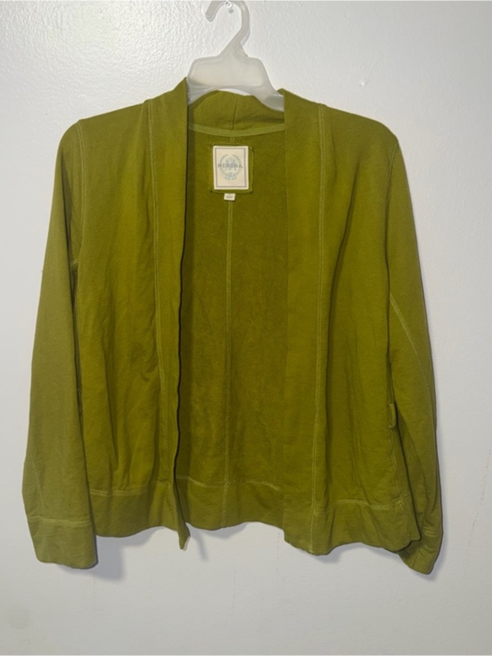 Merona Olive Open-Front Women's Jacket Blazer